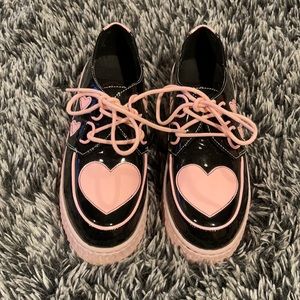 Pink Hearts creepers